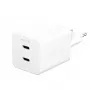 PanzerGlass empower™ by ® Cargador Turbo 45W incl. 2 x USB-C | enchufe EU | blanco plateado