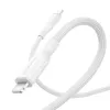 PanzerGlass empower™ by ® Racing cable USB-C a Lightning 60W | USB 2.0 | 1,2 m | blanco plateado