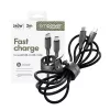 PanzerGlass empower™ by ® Racing cable USB-C a USB-C 240W | USB 2.0 | 2M | Space Black