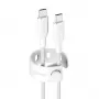 PanzerGlass empower™ by ® Racing cable USB-C a USB-C 240W | USB 2.0 | 1,2 m | blanco plateado