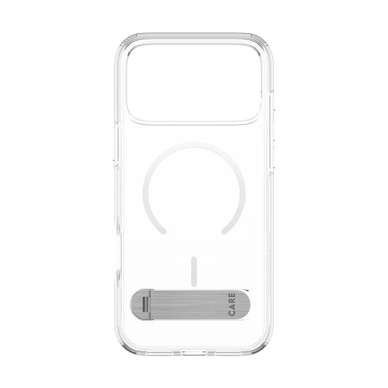 PanzerGlass CARE™ by ® Funda transparente con patas y MagSafe iPhone 17 Pro Max