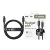 PanzerGlass empower™ by ® Cable Racing 60W USB-C a USB-C | USB 2.0 | 2M | Negro espacial