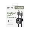 PanzerGlass empower™ by ® Cable Racing 60W USB-C a USB-C | USB 2.0 | 2M | Negro espacial