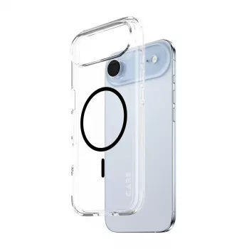 PanzerGlass CARE by Flagship Case funda para iPhone Air, transparente Urban Explorer con MagSafe negro