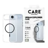 PanzerGlass CARE by Flagship Case funda para iPhone Air, transparente Urban Explorer con MagSafe negro