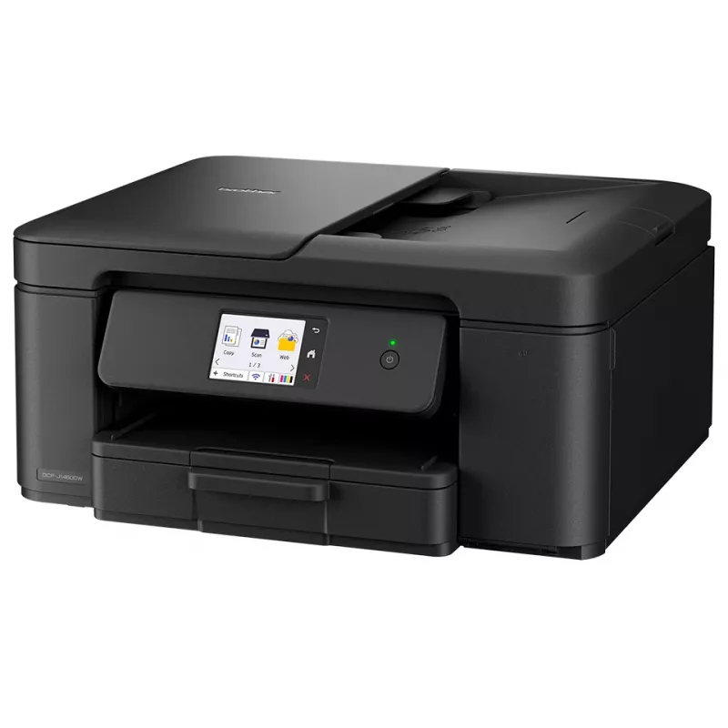 Broder Impresora de inyección de tinta WLAN compacta 3 en 1 DCP-J1460DW, inyección de tinta, impresión en color, 1200 x 6000 DPI, copia en color, A4, negro