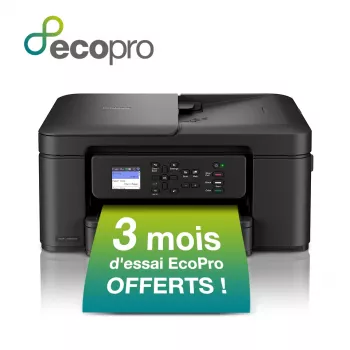 Broder Impresora de inyección de tinta WLAN compacta 3 en 1 DCP-J1360DW, inyección de tinta, impresión en color, 1200 x 6000 DPI, copia en color, A4, negro