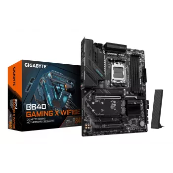 Placa base GIGABYTE B840 GAMING X WIFI6E, AMD B840, Socket AM5, ATX