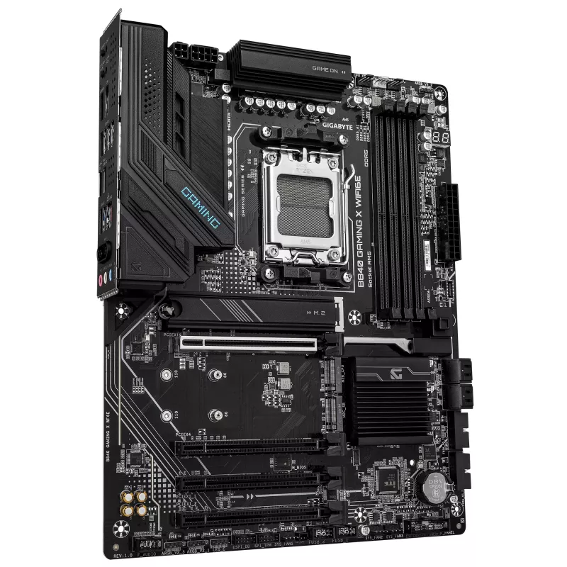 Placa base GIGABYTE B840 GAMING X WIFI6E, AMD B840, Socket AM5, ATX