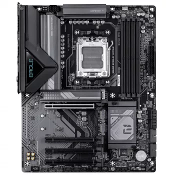 GIGABYTE B840 EAGLE WIFI6E Placa base - CPUs AMD Ryzen 9000, VRM 8+2+2 fases, hasta 8200MHz DDR5(O.C), 2xPCIe 4.0 + 1xPCIe 3.0 M.2, Wi-Fi 6E, 2.5GbE LAN, USB 3.2 Gen 2
