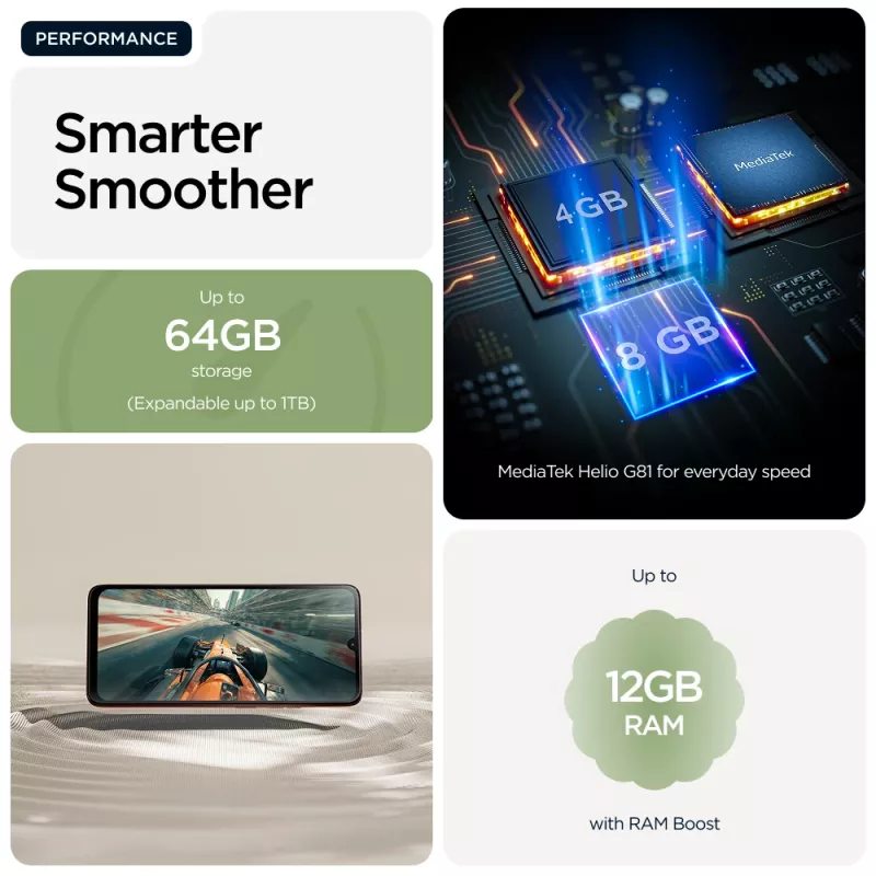 Motorola moto g06 17,5 cm (6,88 pulgadas) Dual SIM Android 15 4G USB Type-C 4 GB 256 GB 5200 mAh Verde