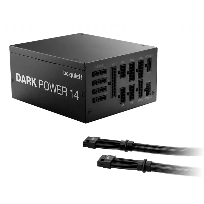 be quiet! Dark Power 14 1200 W - 80 Plus Titanium Fuente de alimentación 20+4 pin ATX ATX Negro