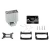 be quiet Pure Rock slim 3 Disipador de CPU por aire 10 cm Plata 1 unidad
