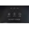 Unold 86535 calefactor cerámico 3D, 1800 W, mando a distancia, oscilación de 80°, inclinación de 45°, temporizador de 8 h, negro/cobre