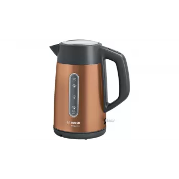 Bosch TWK4P439 hervidor eléctrico 1,7 L 2400 W Negro, Oro