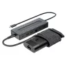 Hub USB-C y cargador para portátil HP 9H0H9AA#ABB Diseño compacto, conectividad versátil