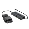 Hub USB-C y cargador para portátil HP 9H0H9AA#ABB Diseño compacto, conectividad versátil