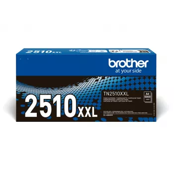 Cartucho de tóner Brother TN2510XXL XXL Negro, 3000 páginas, 1 unidad