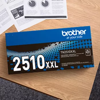 Cartucho de tóner Brother TN2510XXL XXL Negro, 3000 páginas, 1 unidad