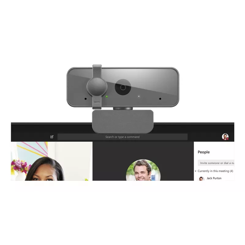 Webcam Lenovo GXC1S15023 1920 x 1080 píxeles USB 2.0 Gris