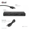 CLUB3D Hub Quad DisplayPort™ – 4 x resolución 4K @ 30Hz, compatibilidad MST
