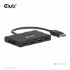 CLUB3D Hub Quad DisplayPort™ – 4 x resolución 4K @ 30Hz, compatibilidad MST