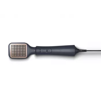 Set de estilismo Philips 5000 Series BHA530/00 — plancha de pelo y rizador, 1000 W, 3 niveles de calor, tecnología iónica, 5 accesorios, cable de 2 m, negro