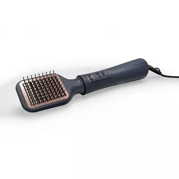 Set de estilismo Philips 5000 Series BHA530/00 — plancha de pelo y rizador, 1000 W, 3 niveles de calor, tecnología iónica, 5 accesorios, cable de 2 m, negro