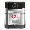 Tefal Easy Fry & Grill EY505D aparato individual 4,2 L independiente 1550 W freidora de aire acero inoxidable