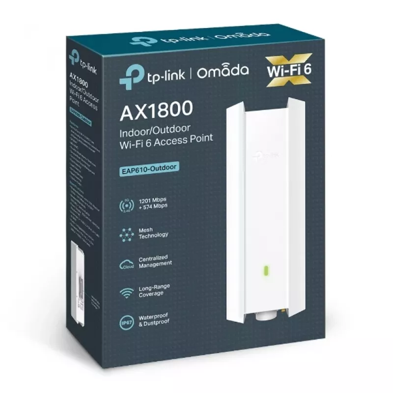 TP-Link Omada EAP610-Outdoor 1800 Mbit/s blanco Power over Ethernet (PoE)