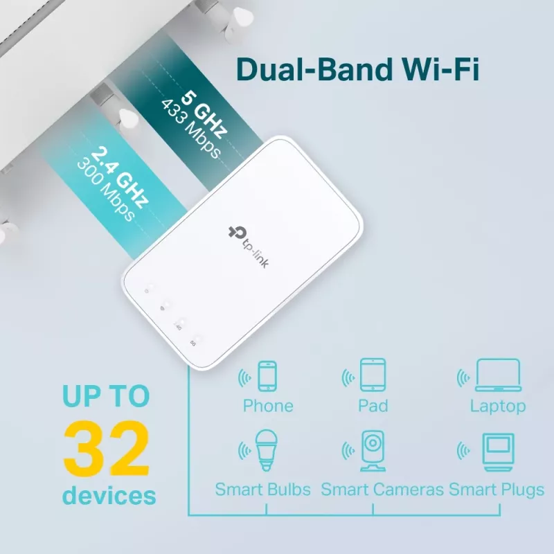 TP-Link RE230 repetidor Wi-Fi blanco 10, 100 Mbit/s
