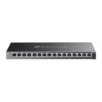 TP-Link Omada switch inteligente de 16 puertos Gigabit con 8 puertos PoE+, gestionado, L2/L2+, Gigabit Ethernet (10/100/1000), Power over Ethernet (PoE), montaje en rack