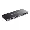 TP-Link Omada switch inteligente de 16 puertos Gigabit con 8 puertos PoE+, gestionado, L2/L2+, Gigabit Ethernet (10/100/1000), Power over Ethernet (PoE), montaje en rack
