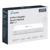 Switch gestionable TP-Link Festa FS308G, 8 puertos Gigabit, L2/L2+, blanco