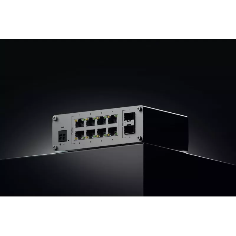 TELTONIKA TSW200 switch Ethernet Gigabit industrial no gestionado PoE+