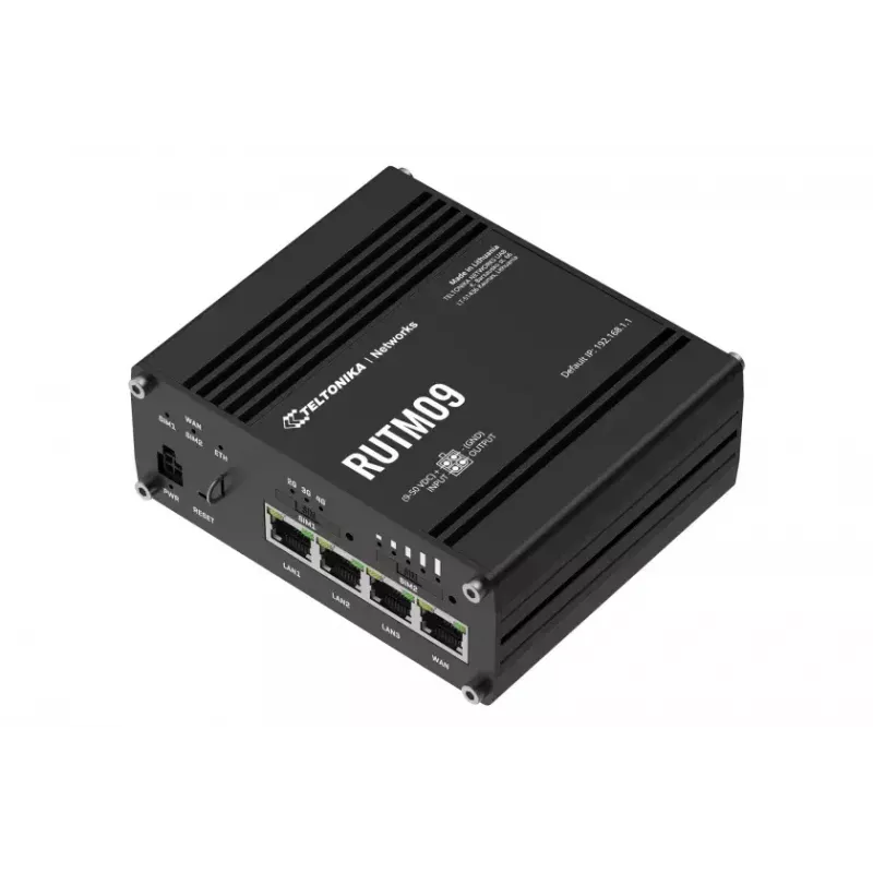 Router cableado Teltonika RUTM09 Gigabit Ethernet 4G LTE