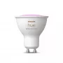 Philips Hue White and colour ambience GU10 – foco inteligente, Bluetooth/Zigbee, LED, GU10, GU10, 2000 K, 6500 K