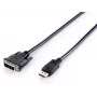 Equip cable DisplayPort a DVI-D Dual Link, 2 m, 2 m, DisplayPort, DVI-D, macho, macho, 1920 x 1200 píxeles