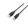 Equip cable USB 2.0 Type-A a Type-B, 2,0 m, negro