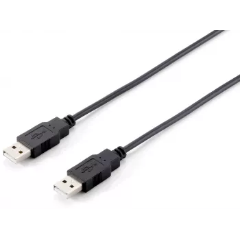 Equip cable USB 2.0 Type-A, 1,8 m, negro