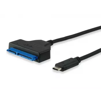 Equip cable USB Type-C a SATA, negro, 6 Gbit/s, 50 mm, 150 mm, 500 mm, 50 g