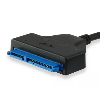 Equip cable USB Type-C a SATA, negro, 6 Gbit/s, 50 mm, 150 mm, 500 mm, 50 g