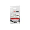 Equip cable de red Cat.6A F/FTP Slim, 0,5 m, negro