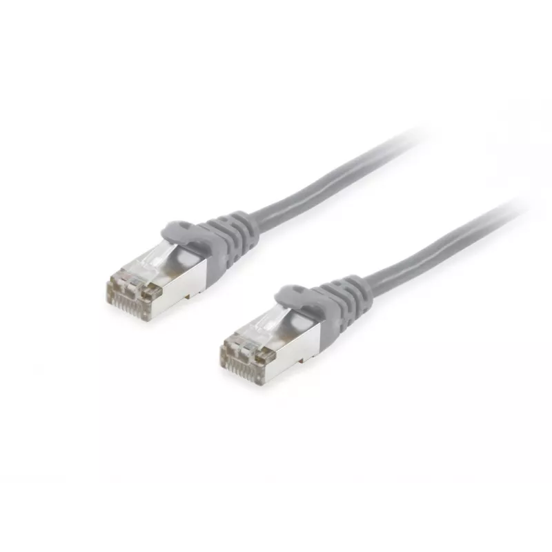 Equip cable de red Cat.6A RJ-45 S/FTP 0,25 m gris