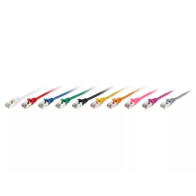 Cable de red Equip Cat.6A S/FTP Patch RJ-45 5,0 m gris