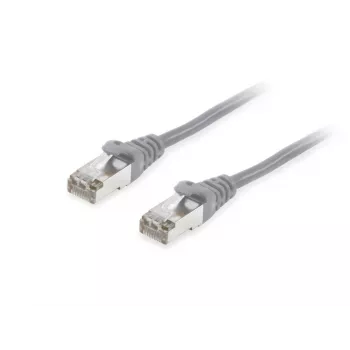 Cable de red Equip Cat.6A S/FTP Patch, 15 m, gris, Cat6a, S/FTP (S-STP), RJ-45, RJ-45, gris