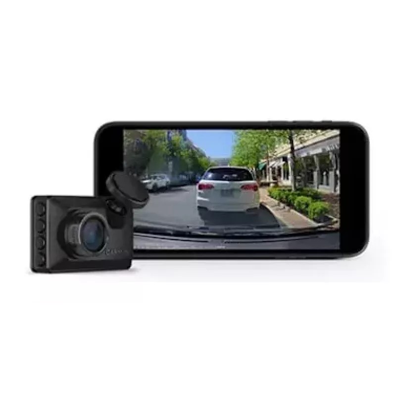 Dash Cam GARMIN X210 cámara para coche, 2560×1440 Quad HD, 140° campo de visión, GPS, Wi‑Fi, pantalla táctil, batería 20 min., USB‑C