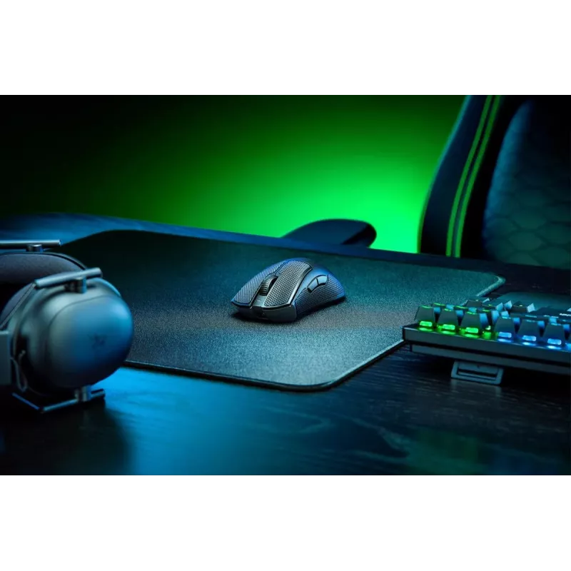 RAZER Deathadder V3 Pro ratón gaming ergonómico inalámbrico/cableado negro