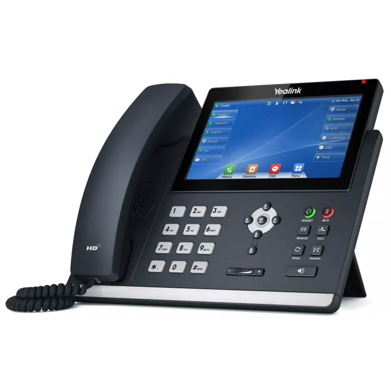 Yealink SIP-T48U teléfono IP gris LED Wi-Fi