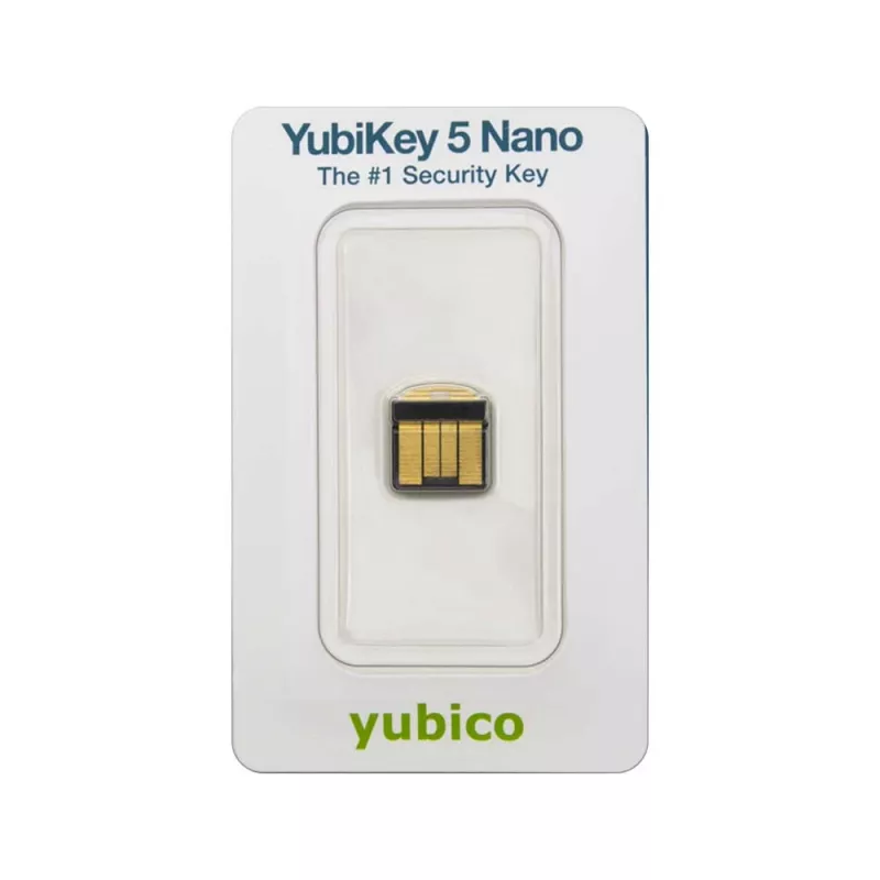 Llave de seguridad Yubico YubiKey 5 Nano